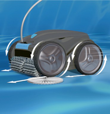 L'agilité tout terrain Robot piscine électrique Zodiac OV 5200